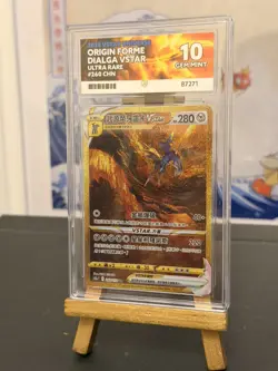 Pokemon Origin Forme Dialga VStar 260/172 Chinese S12a VStar Universe ACE 10 Gem - Image 3