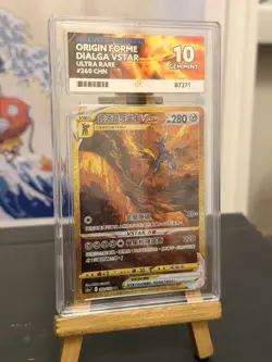 Pokemon Origin Forme Dialga VStar 260/172 Chinese S12a VStar Universe ACE 10 Gem - Image 5