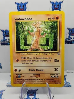 Sudowoodo 77/111 Neo Genesis Pokemon LP - Image 1