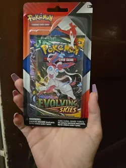Pokemon TCG Evolving Skies & Chilling Reign 2 pack Blister W/Pin- Factory Sealed - Image 1