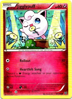 Jigglypuff 87/146 Common XY Pokemon Near Mint - Image 1
