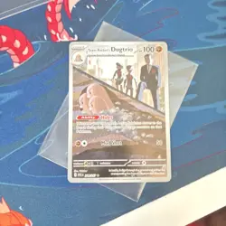 Team Rocket's Dugtrio 239/217 Illustration Rare Pokemon Mega Ascended Heroes NM - Image 2