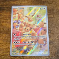 The Pokemon Company Eevee 188/167 Twilight Masquerade IR Holo English 2024 - Image 1