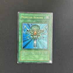 Monster Reborn LOB-118 Faded Wavy Misprint Unlimited Mp - Image 1