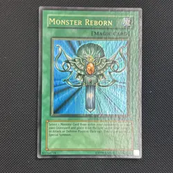 Monster Reborn LOB-118 Faded Wavy Misprint Unlimited Mp - Image 5