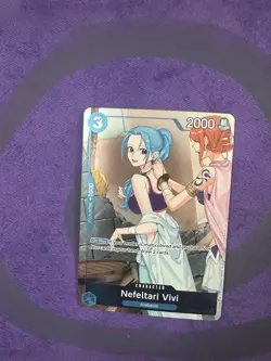 Nefeltari Vivi EB02-026 SR Foil One Piece Extra Booster: One Piece Heroines NM - Image 2