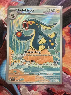 Elektross Pokemon Black Bolt Illustration Rare Card 115/086 Near Mint - Image 1