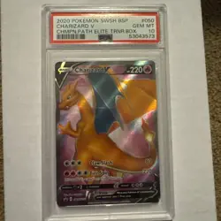 Charizard V SWSH050 SWSH: Sword & Shield Promo Cards Holo - Image 1