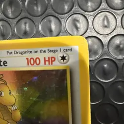 Dragonite Fossil Holo Rare Card 4/62 Unlimited - Image 4