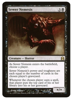 SEWER NEMESIS +10 Random Rares MTG Magic the Gathering gift set lot - Image 1
