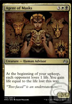 Agent of Masks 149 UC Modern Masters 2017 Magic: The Gathering NM/M - Image 2