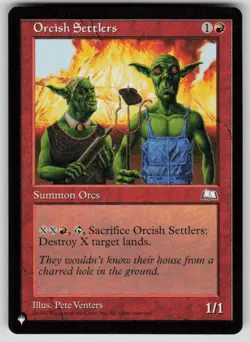 Orcish Settlers Uncommon The List Reprints MTG Near Mint 2020 - Image 1