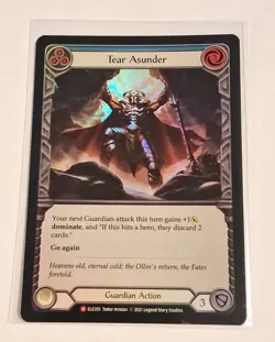 Tear Asunder - Tales Of Aria -1st Edition - NM -Rainbowfoil -Flesh and Blood fab - Image 1
