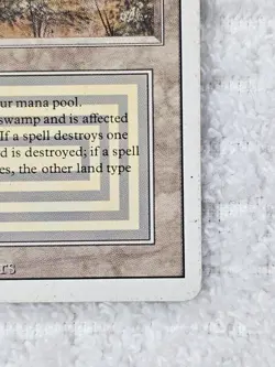 MTG Revised Dual Land Scrubland Reserved List 1994 - CardVault Inv VTG MP - Image 4