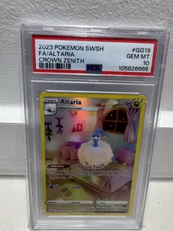 PSA 10 GEM MINT Altaria GG19/GG70 Crown Zenith: Galarian Gallery Pokemon TCG - Image 1