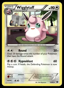 Wigglytuff 79/99 Next Destinies Rare Pokemon - Image 1