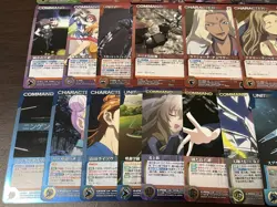 [SC] ya70 Crusade Card Game Set Code Geass/Valbrave/Accel World Etc Rank A - Image 2