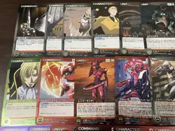 [SC] ya70 Crusade Card Game Set Code Geass/Valbrave/Accel World Etc Rank A - Image 4