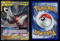Latias & Latios GX 113/181 Team Up TEU Holo GX Rare Pokemon LP - Image 3