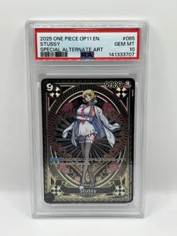 One Piece CCG Stussy SP OP06-085 - English - PSA 10 - Image 1