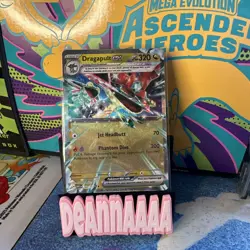 Pokemon TCG Ascended Heroes Dragapult ex Card 160/217 - Image 1