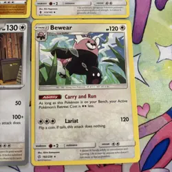 Bewear 6 Card Lot- Non-holo - Cute Pokemon - Image 5