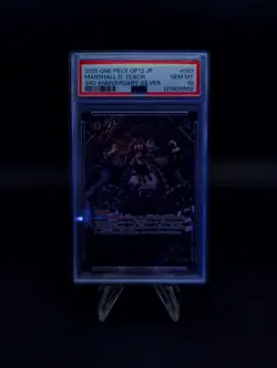 PSA 10 Teach OP09-093 3rd Anniversary Special Card Silver Parallel - Image 4