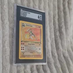 Pokemon Kabutops Fossil 1st Edition Holo 9/62 SGC 6 1999 English Rare Card - Image 5