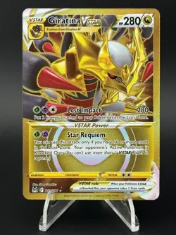 Giratina VSTAR 212/196 Lost Origin Secret Rare Expanded Pokemon Card NM - Image 1