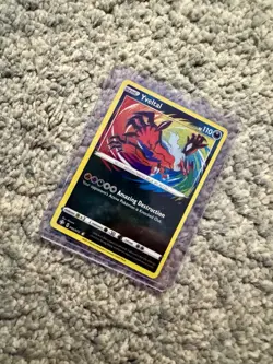 Yveltal 046/072 Shining Fates Pokemon Card Near Mint Condition - Image 1