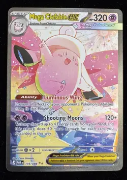 Pokemon TCG Perfect Order Mega Clefable ex 119/088 SIR Special Illustration Rare - Image 1