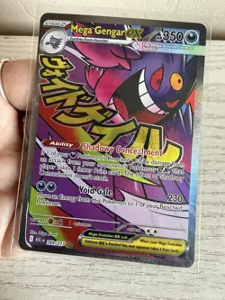 Mega Gengar ex 269/217 Pokemon TCG Ascended Heroes Mega Attack Rare - Pack Fresh - Image 2
