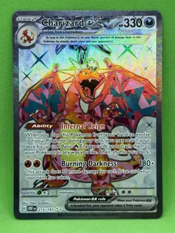 Charizard ex 215/197 - NM - Pokemon Obsidian Flames - Ultra Rare - Image 1