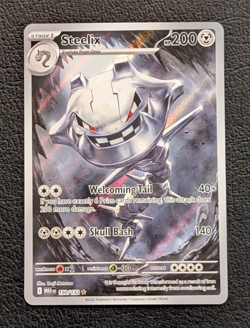 Steelix 150/132 Illustration Rare Pokemon TCG Mega Evolution Near Mint Condition - Image 1