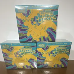 Pokemon Mega Evolution Ascended Heroes Elite Trainer Box 3 Boxes Dragonite - Image 1