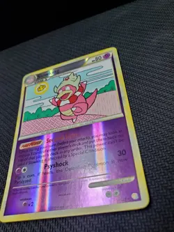 Pokemon Slowking 12/123 HeartGold & SoulSilver 2010 English Reverse Holo Rare - Image 2