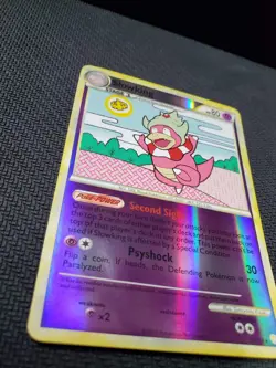 Pokemon Slowking 12/123 HeartGold & SoulSilver 2010 English Reverse Holo Rare - Image 3
