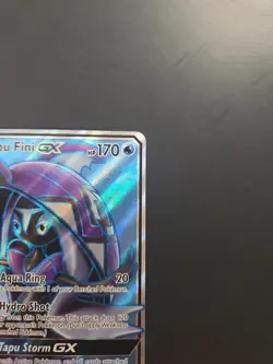 Tapu Fini GX 133/147 Ultra Rare Pokemon TCG Burning Shadows LP - Image 3