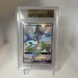 BGS 9.5 Pokemon Hidden Fates Shiny Vault Mewtwo GX SV59/SV94 GEM MINT - Image 2