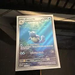 Pokemon Wartortle 171/165 Illustration Rare Scarlet Violet 151 TCG NM - Image 1