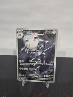 Steelix 150/132 Me01: Mega Evolution Holo Illustration Rare Pokemon Near Mint - Image 1