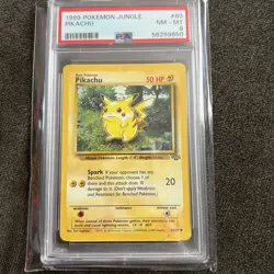 1999 POKEMON JUNGLE #60 PIKACHU - Image 1