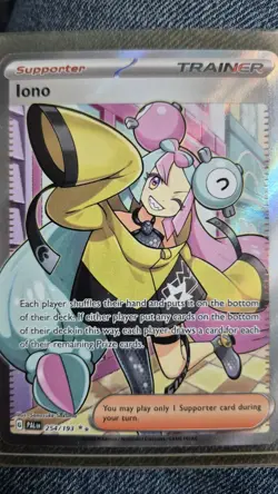 254/193 Iono Ultra Rare Paldea Evolved Pokemon TCG - Image 1