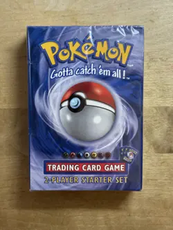 1999 Pokemon Base Set 2 Player Starter Theme Deck WOTC Machamp Vintage (RIP) - Image 1