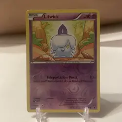 Litwick (58) Reverse Holo Common Noble Victories 58/101 Pokemon - Image 1
