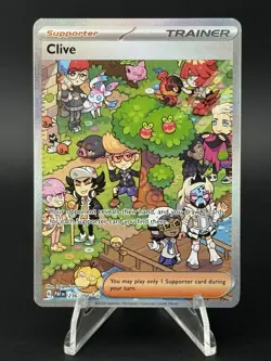 Pokemon - Clive SIR 236/091 Sv: Paldean Fates Holo NM - Image 1