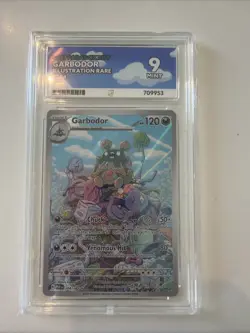 Pokemon TCG Garbodor Paradox Rift 204/182 Holo Illustration Rare - Image 1
