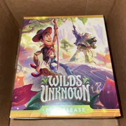 Lorcana Wilds Unknown Prerelease Kit Sealed Pixar Woody Buzz Postcard Promo - Image 1