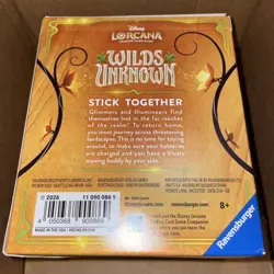 Lorcana Wilds Unknown Prerelease Kit Sealed Pixar Woody Buzz Postcard Promo - Image 2