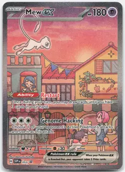 Mew ex Promo SV: Scarlet & Violet Promo Cards SVP Psychic Holo 053 2023 NM - Image 1